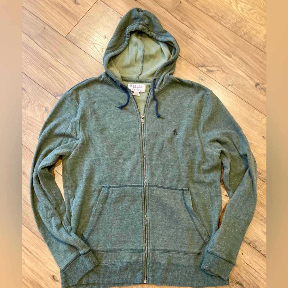 Men’s Penguin Brand Lightweight Hoodie